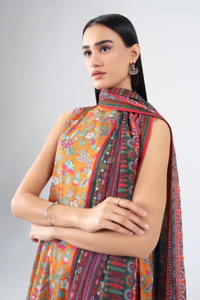 3 Piece - Digital Printed Suit
