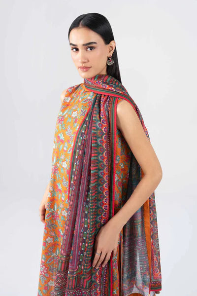 3 Piece - Digital Printed Suit