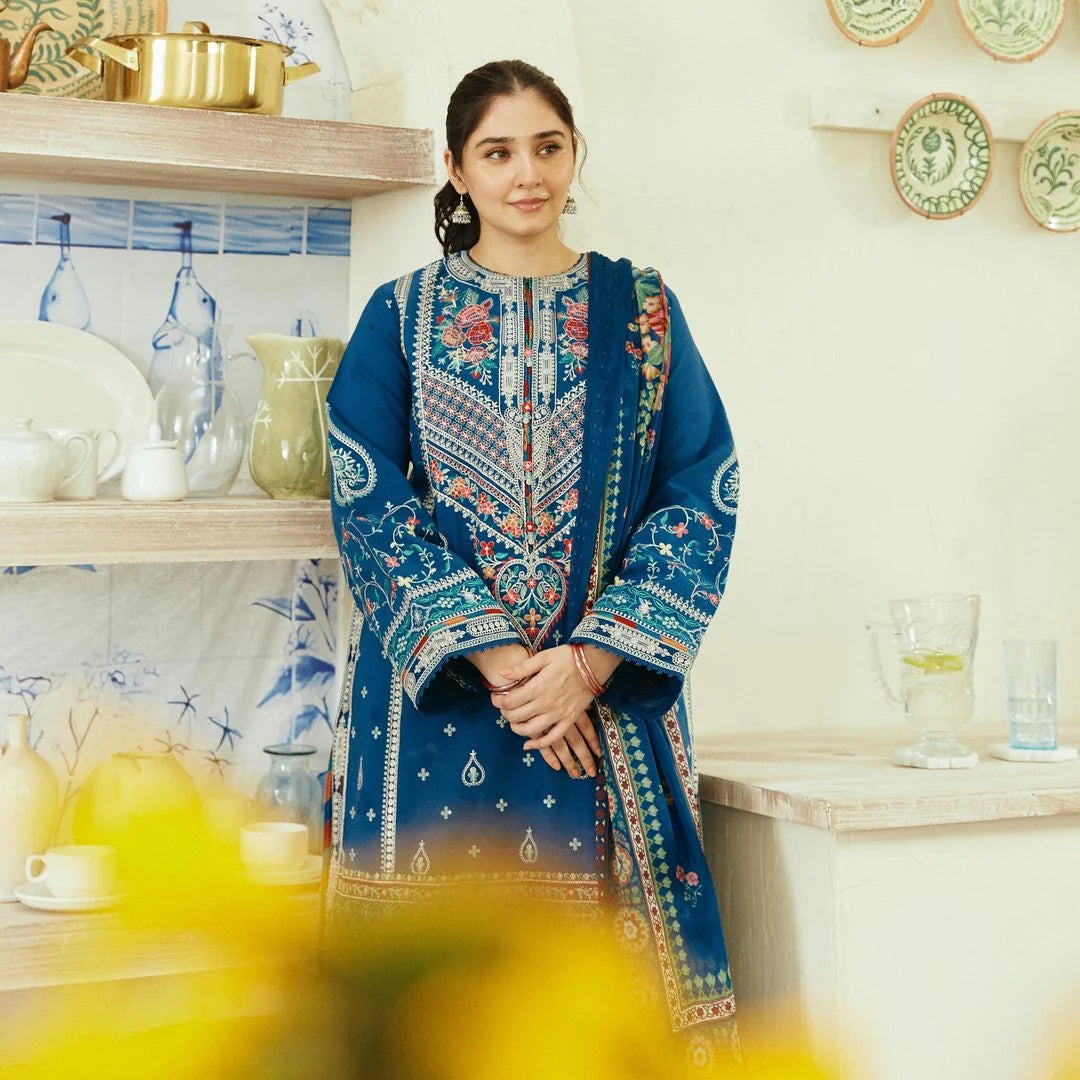 Coco Premium Embroidered Lawn Collection – 3PC Suit