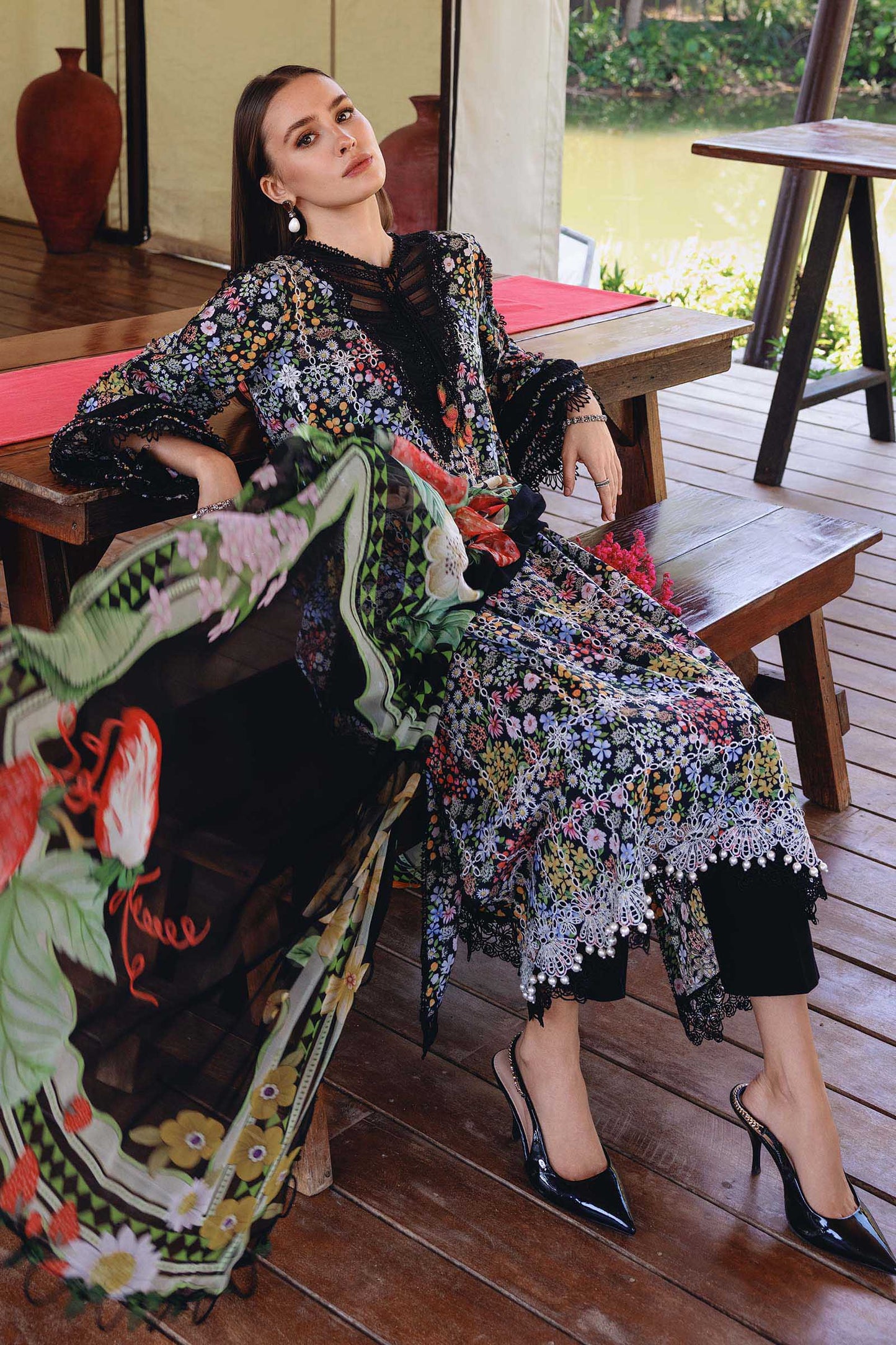 M.Prints Premium Lawn 3 PIece Suit