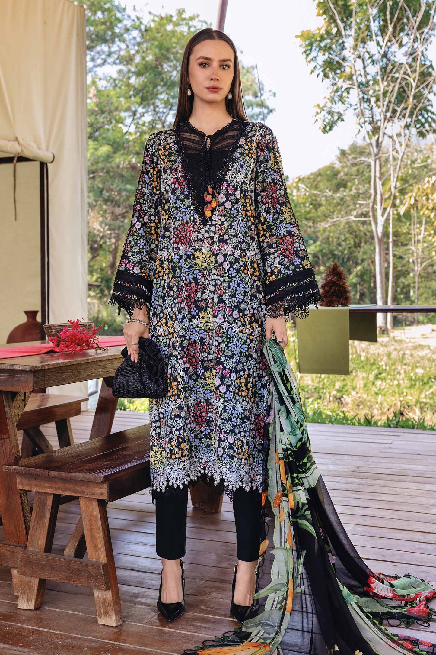 M.Prints Premium Lawn 3 PIece Suit