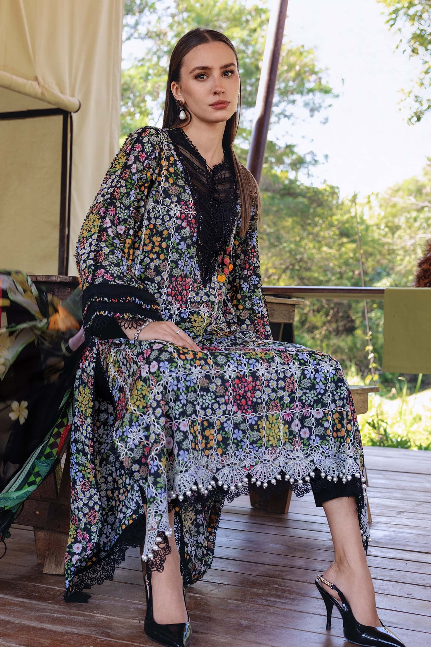 M.Prints Premium Lawn 3 PIece Suit