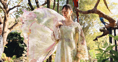 M.Print 3PC Lawn Suit