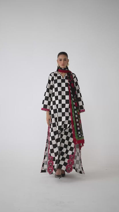 Maria.B Premium Lawn 3 Piece Suit