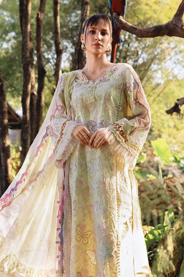 M.Print 3PC Lawn Suit