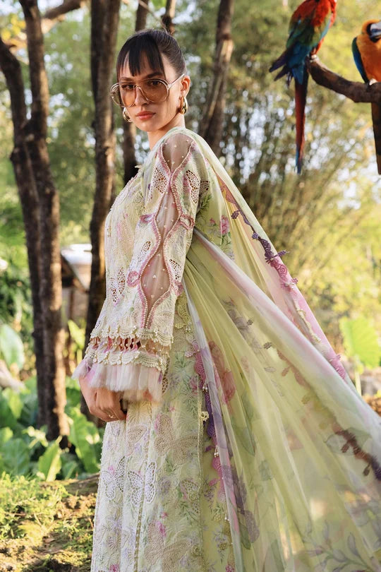 M.Print 3PC Lawn Suit